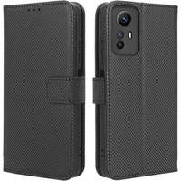 Klopové pouzdro pro Xiaomi Redmi Note 12S 4G, Wallet Smart Magnet, černé