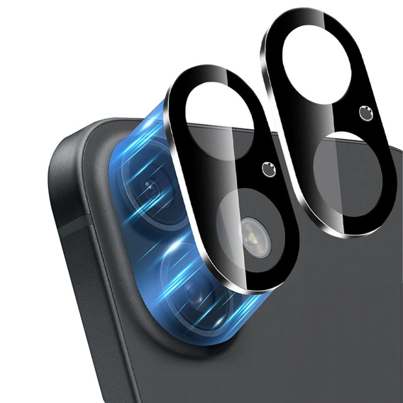 Tvrzené sklo na fotoaparát pro iPhone 16 Pro / 16 Pro Max, průhledné
