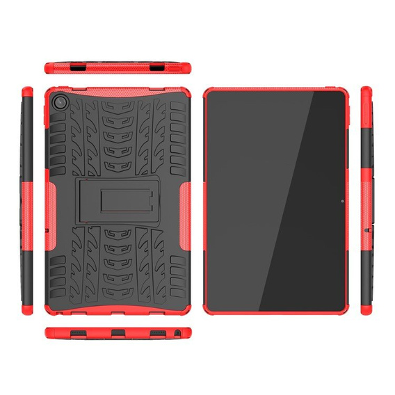 Pouzdro pro Lenovo Tab M10 Plus Gen 3 TB-125F TB-128F, Tire Armor, červená