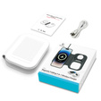 Skládací indukční bezdrátová nabíječka 3v1 MagSafe pro iPhone / Apple Watch / Airpods, bílá