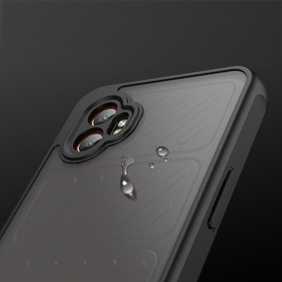 Pouzdro pro Samsung Galaxy Xcover 7 Pro, Fusion Hybrid, transparentní / černé