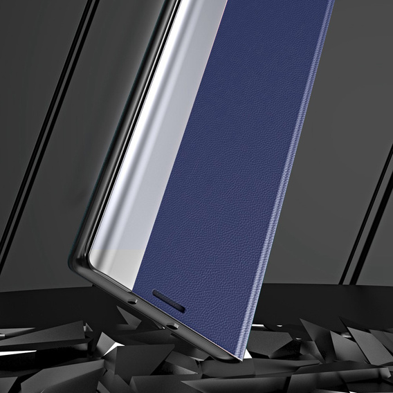 Klopové pouzdro pro Xiaomi Redmi 10C, Side Magnetic, námořnicky modré