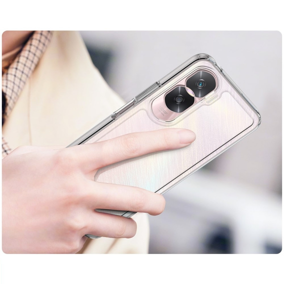Pouzdro pro Honor 90 Lite 5G, Fusion Hybrid, průhledné