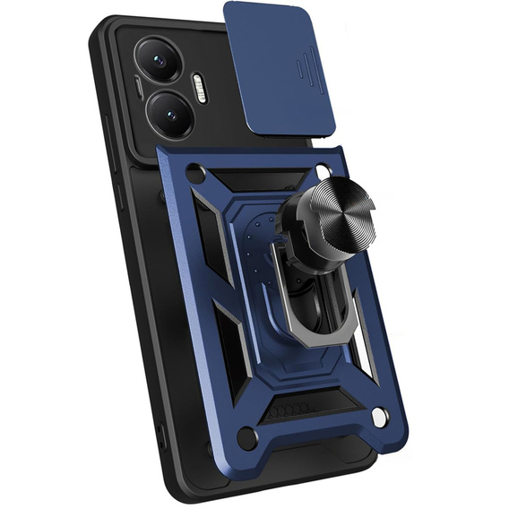 Pouzdro pro Xiaomi Poco F7, CamShield Slide, modré