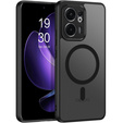 Pouzdro pro Oppo Reno 13F / Oppo Reno 13FS, pro MagSafe, ERBORD Matt Case, černý