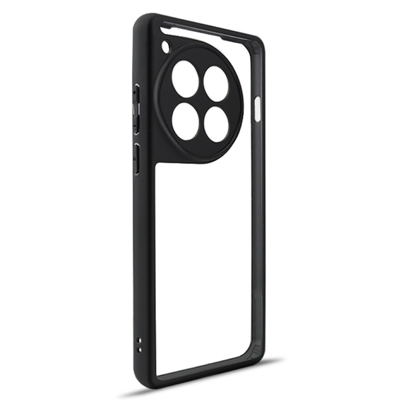 Pouzdro pro OnePlus 12 5G, Fusion Hybrid, s ochranou fotoaparátu, transparentní / černé