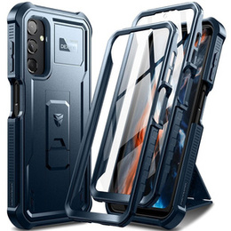 Pancéřové pouzdro pro Samsung Galaxy A25 5G, Dexnor Full Body (Two Frames), námořnicky modré
