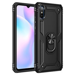 Pancéřové pouzdro pro Xiaomi Redmi 9A, Nox Case Ring, černé
