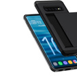 Pouzdro pro Samsung Galaxy S10, Sliding Card Holder, černé