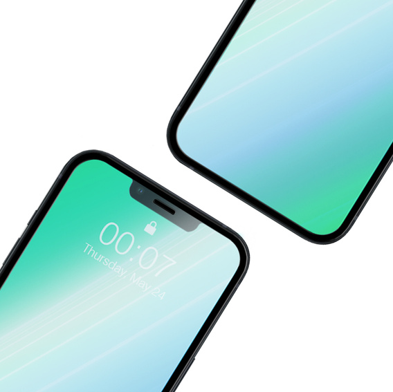 2x tvrzené sklo pro iPhone 12 Pro Max, ERBORD 3D pro celý displej