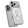 Spigen Ultra Hybrid MagSafe pouzdro pro iPhone 17 Pro, čiré / bílé