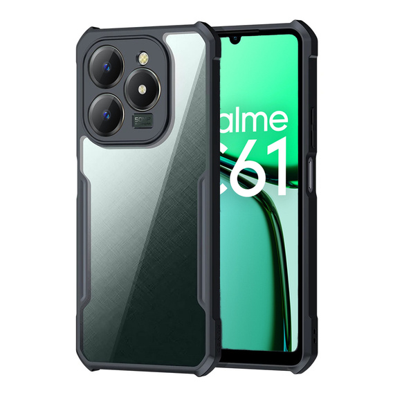 Pouzdro pro Realme C61, AntiDrop Hybrid, černé