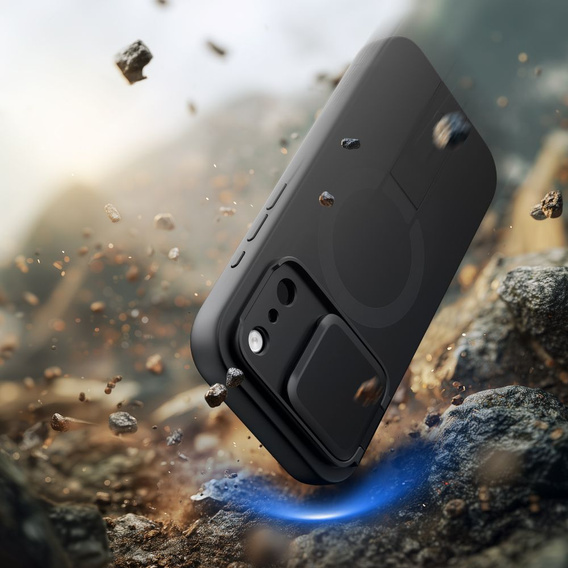 Ochranné pouzdro Tech-Protect Kevlar Aura s funkcí stojánku a MagSafe pro iPhone 17 Pro Max