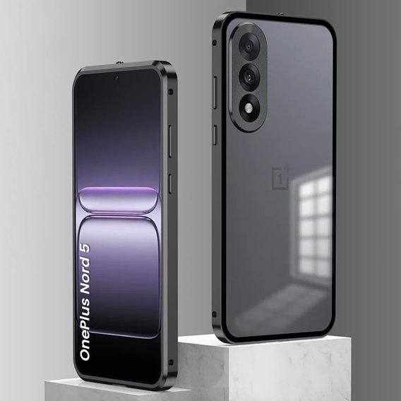 Pouzdro pro OnePlus Nord 5, Frame Case, černé