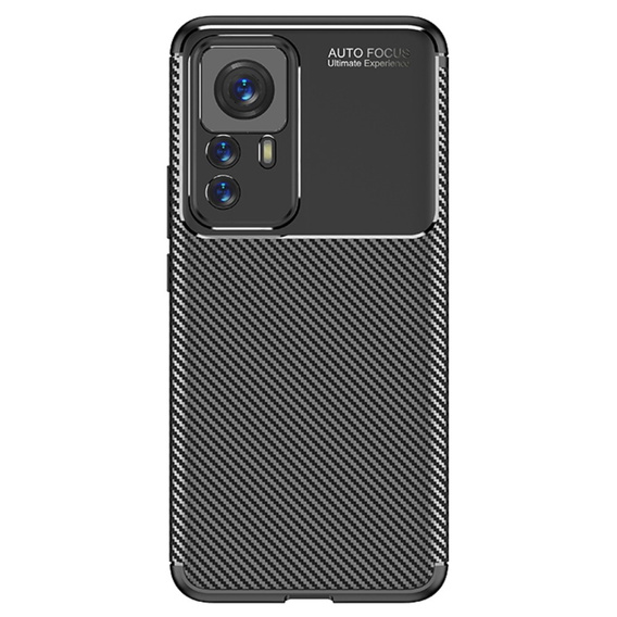 Pouzdro pro Xiaomi 12T, Carbon Gel, černé