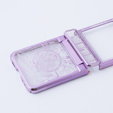 Pouzdro pro Samsung Galaxy Z Flip 5 5G, Mechanical Legend, fialové