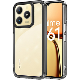 Pouzdro pro Realme C61, Fusion Hybrid, transparentní / černé