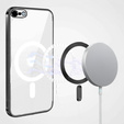Pouzdro pro iPhone 7 Plus / 8 Plus, Electro MagSafe, černé + sklo na displej