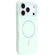 Silikonové pouzdro pro iPhone 17 Pro, pro MagSafe, proti nárazu, zelené