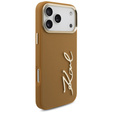 Pouzdro Karl Lagerfeld Karl Script Logo – s kovovými tlačítky pro iPhone 17 Pro Max