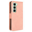 Klopové pouzdro pro Infinix Hot 50 4G, Card Slot, růžové