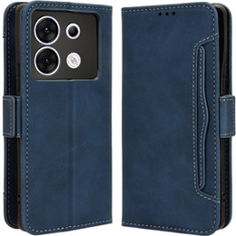 Klopové pouzdro pro Infinix Zero 30 5G, Card Slot, námořnicky modré