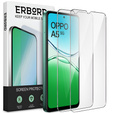 2x tvrzené sklo pro Samsung Galaxy A15 4G / A15 5G / M15, ERBORD 9H Hard Glass na displeji