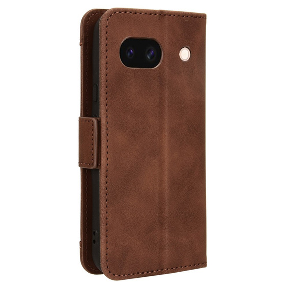 Klopové pouzdro pro Google Pixel 8A, Card Slot, hnědé