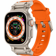 ERBORD ProTech řemínek pro Apple Watch 1/2/3/4/5/6/7/8/9/SE/Ultra/Ultra 2 42/44/45/49MM, oranžový
