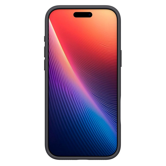 Spigen pouzdro pro iPhone 17 Pro, Silicone Fit MagSafe, černé