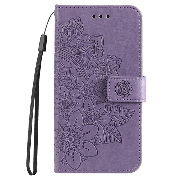 Klopové pouzdro pro Xiaomi Redmi 13C / Poco C65, Mandala Flower, fialové