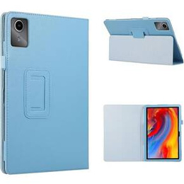 Pouzdro pro Lenovo Tab M11, bi-fold, s klopou, modré
