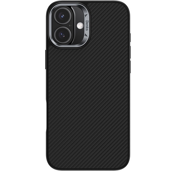 BENKS Kevlar Armor PRO pouzdro s MagSafe pro iPhone 16