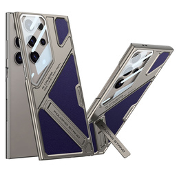 Pouzdro pro Samsung Galaxy S25 Ultra, GKK Leather, černé