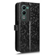 Flipové pouzdro pro Oppo A5 5G / A5m, Wallet Rhombus, černé