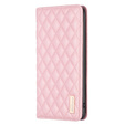 Klopové pouzdro pro Samsung Galaxy A54 5G, Wallet, BINFEN COLOR, růžové