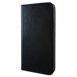 Klopové pouzdro pro LG K10 2017, Leather Flexi Book, černé