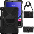 Pouzdro pro Samsung Galaxy Tab S9 FE+ / S9+ / S8+ / S7+, obrněné ochranné pouzdro, černé