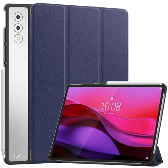 Pouzdro pro Lenovo Yoga Tab Plus, Smartcase, námořnicky modré
