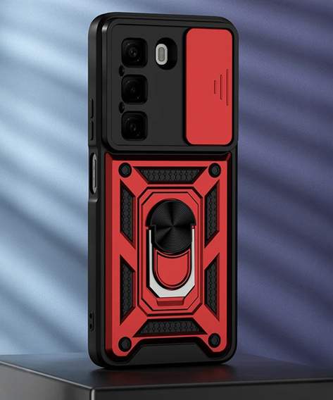 Pouzdro pro Infinix Hot 50 Pro 4G, CamShield Slide, červené