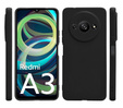 Tenké pouzdro pro Xiaomi Redmi A3, Slim, černé