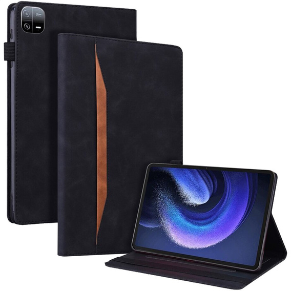 Pouzdro pro Xiaomi Pad 6, Classic, s prostorem pro stylus, černé