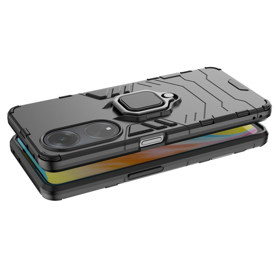 Pouzdro pro Oppo A98 5G, Kickstand Ring, černé