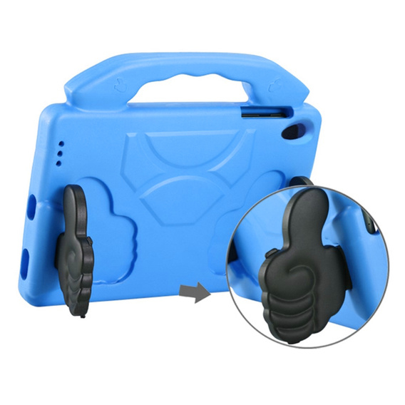 Dětské pouzdro pro Samsung Galaxy Tab A 10.1 2019 SM-T510 SM-T515, dětské pouzdro s rukojetí, modré