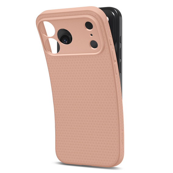 Pouzdro Spigen Liquid Air pro iPhone 17 Pro Max, růžový titan