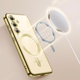 Pouzdro pro Samsung Galaxy A05s, Electro MagSafe, zlaté + sklo na displej