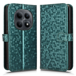 Pouzdro s klopou Wallet Rhombus pro Xiaomi Redmi Note 15 5G / Poco M8 5G