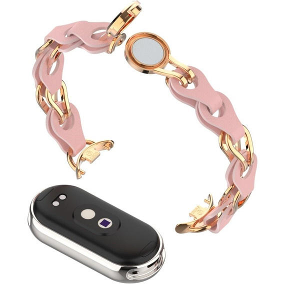 Dámský náramek pro Xiaomi Smart Band 10 / 9 / 8, černé