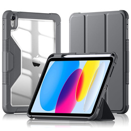 Pouzdro pro iPad 11" 2025 A16 (11 gen.) / iPad 10.9" 2022 (10 gen.), Smartcase Hybrid, se slotem na stylus, růžové