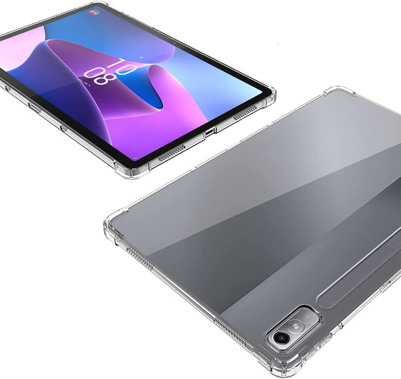 Pouzdro pro Lenovo Tab P11 Pro Gen 2 TB132FU TB132XU 11.2", silikonové, průhledné